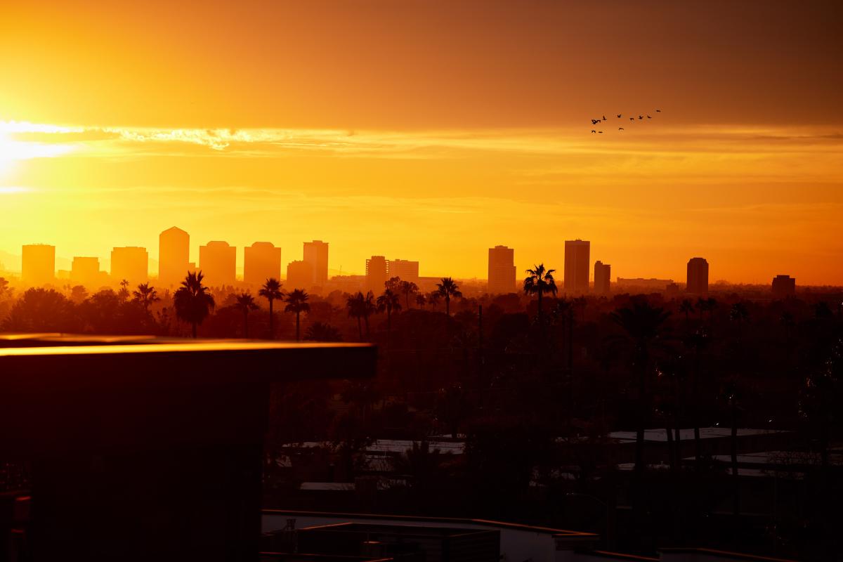 Rooftop views at théa at The Global Ambassador