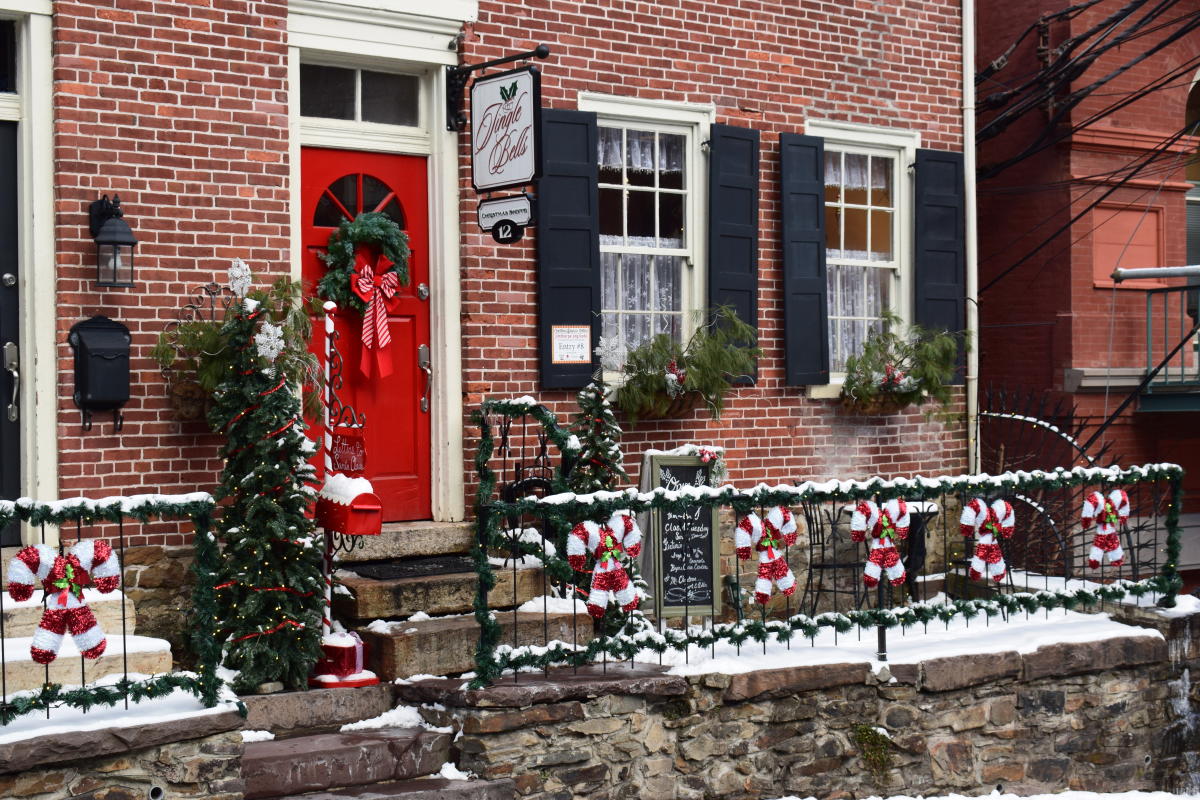 Historic Stone Row in Jim Thorpe, PA