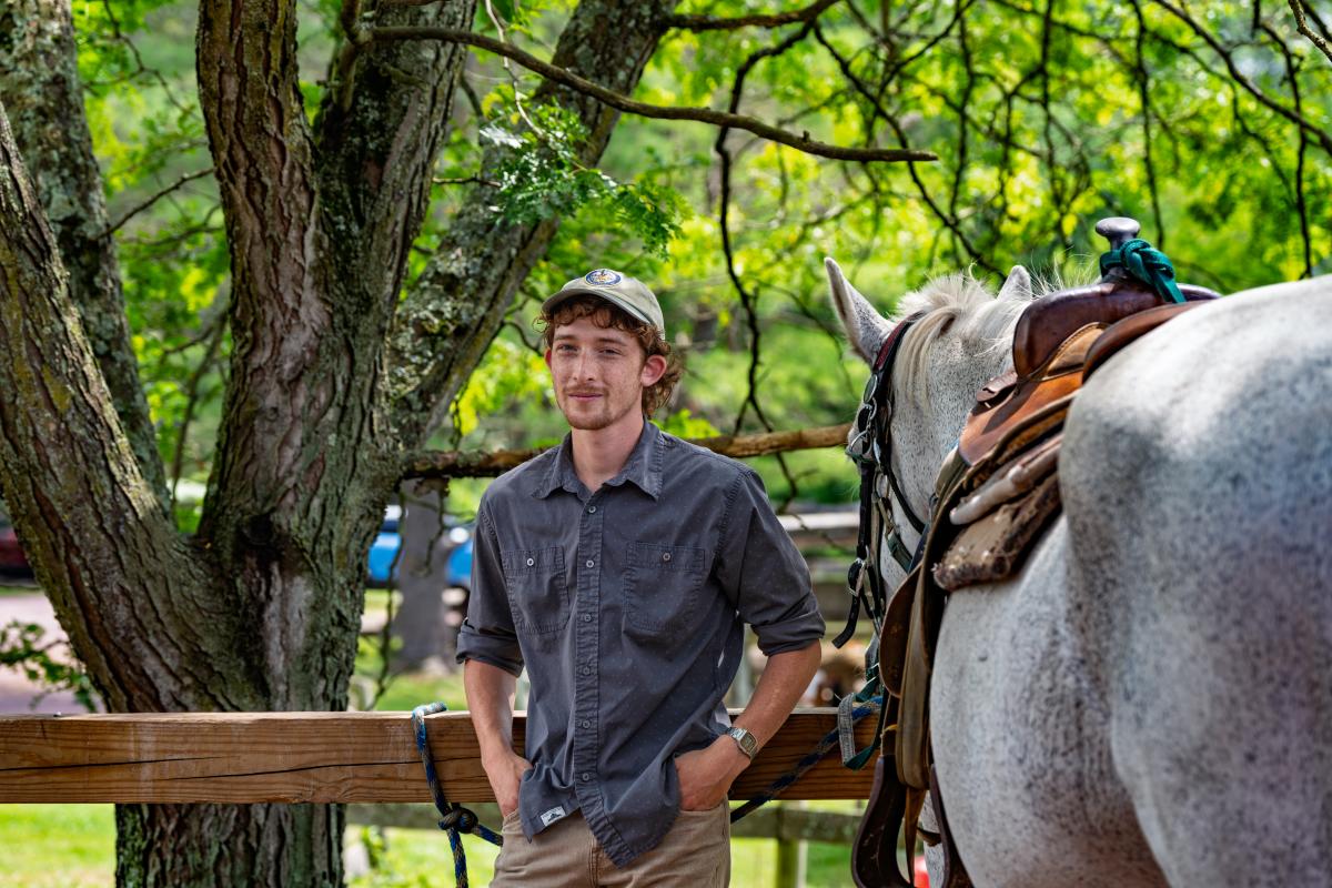 Aiden Mertz, reflects on what it was like growing up on Daisy Field Farm