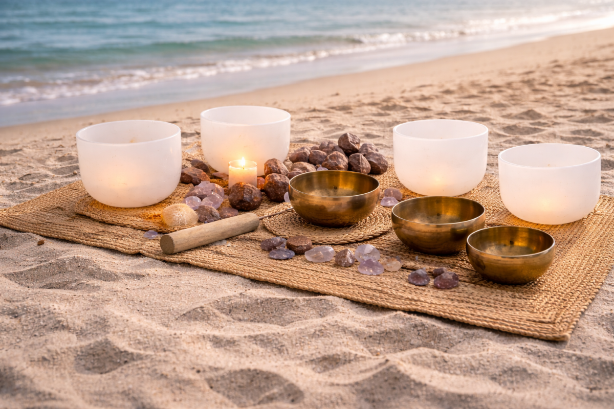 beach sound bath