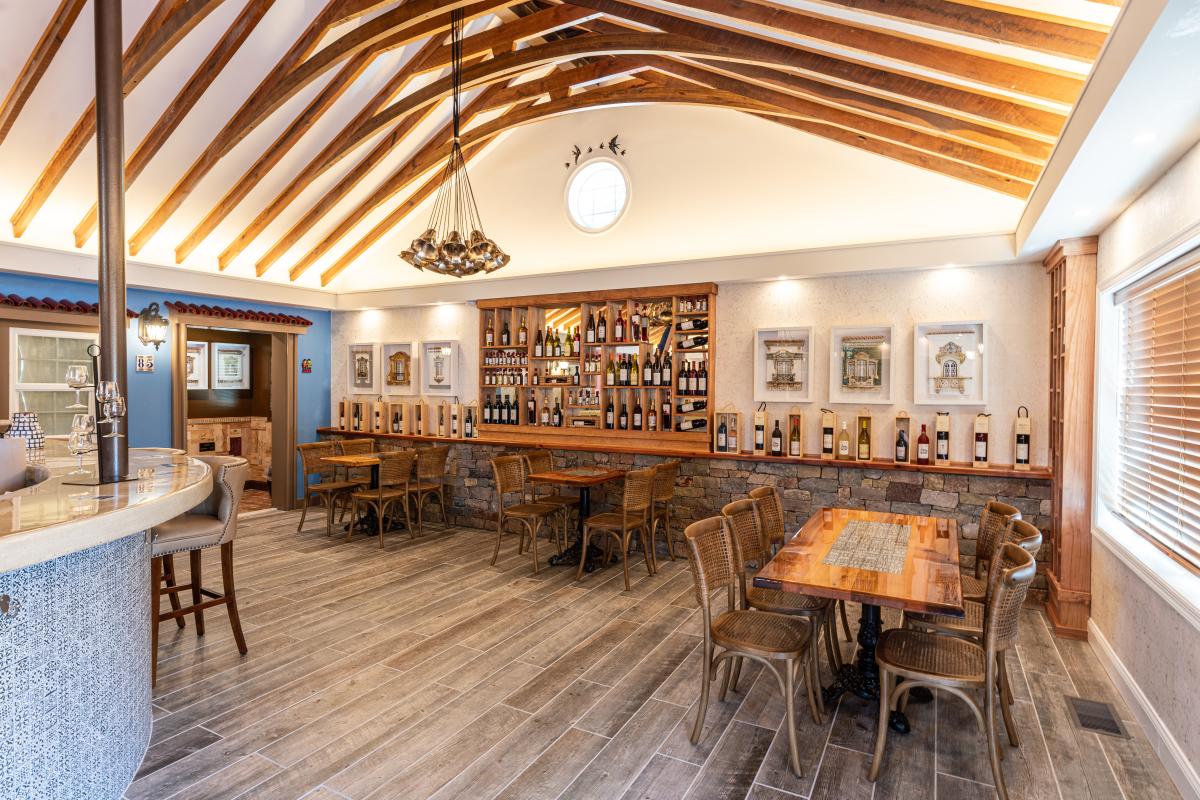 Gorgeous interior photo of Aroma Wine Tasting in Haymarket