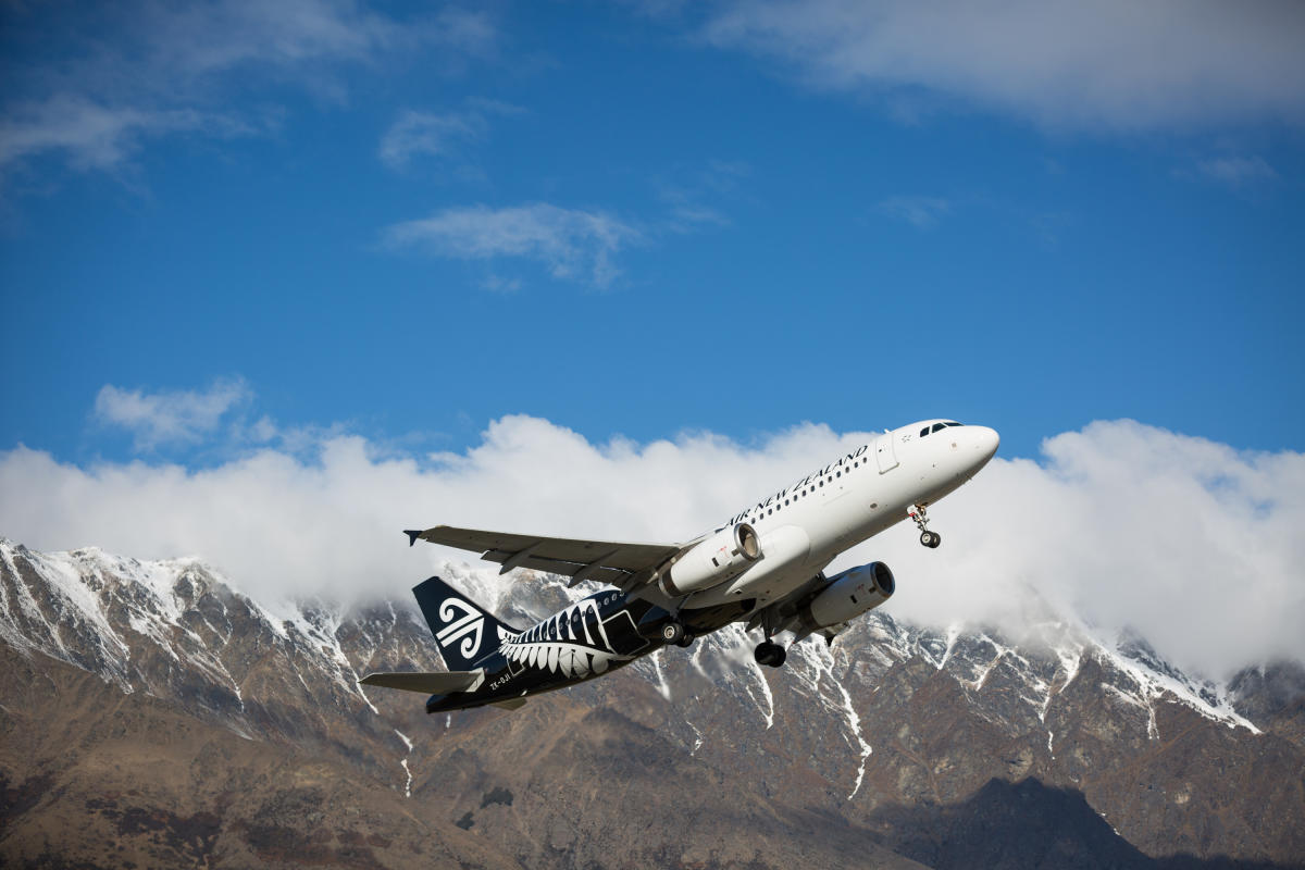 Air New Zealand at Queenstown Airport