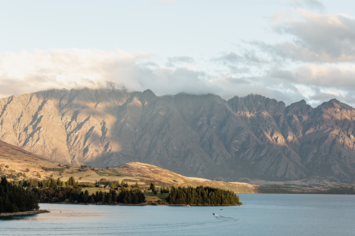 Winter snow on The Remarkables, Queenstown