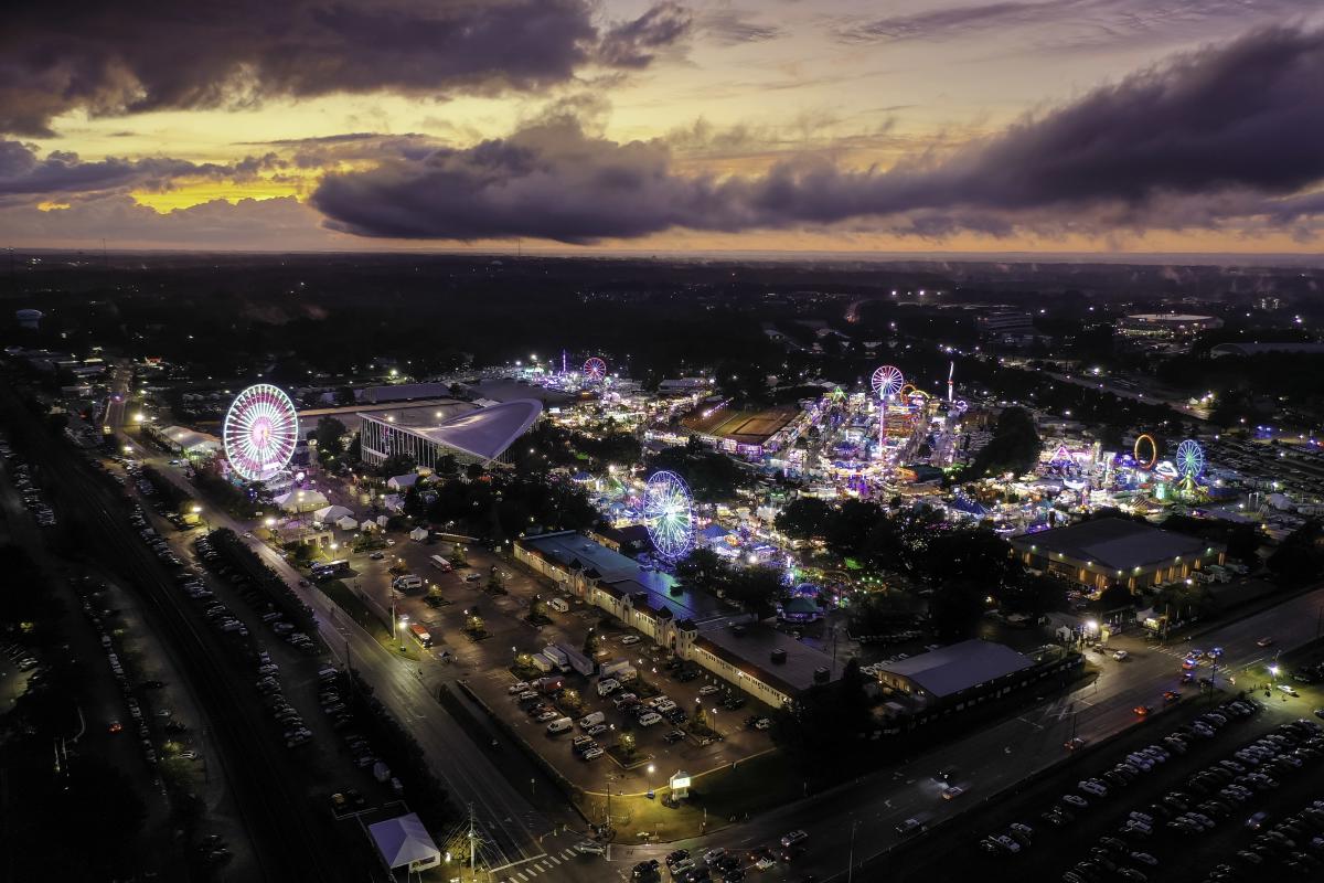 N.C. State Fair drone photo