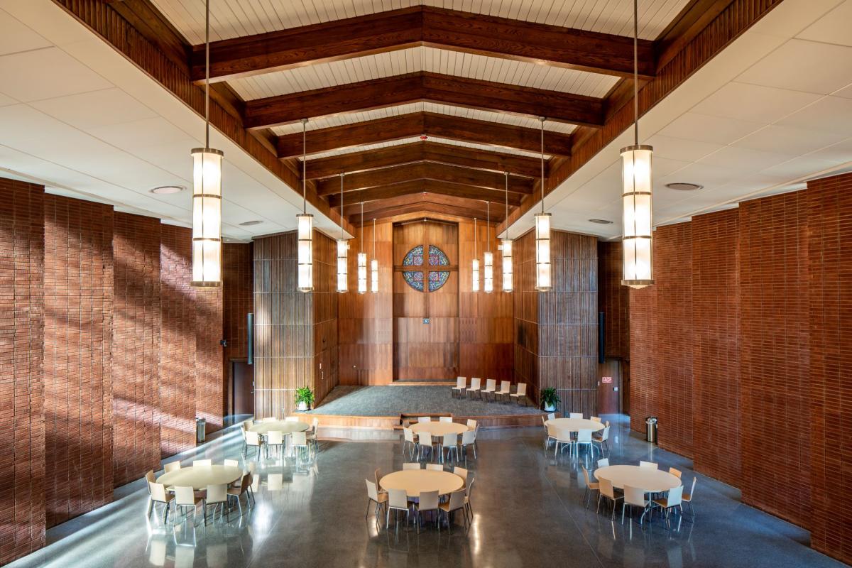 Inside Greg Poole, Jr. All Faiths Chapel