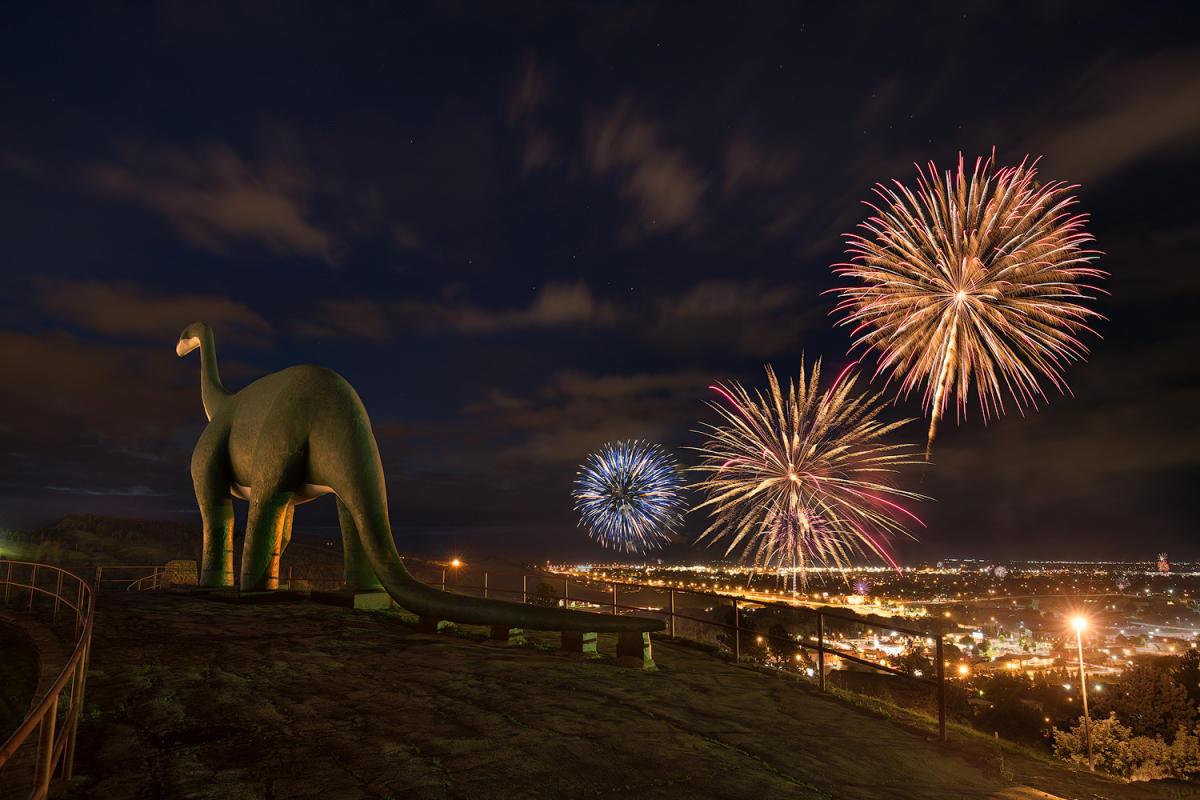 Dinosaur Park with Fireworks_Summer Events Header