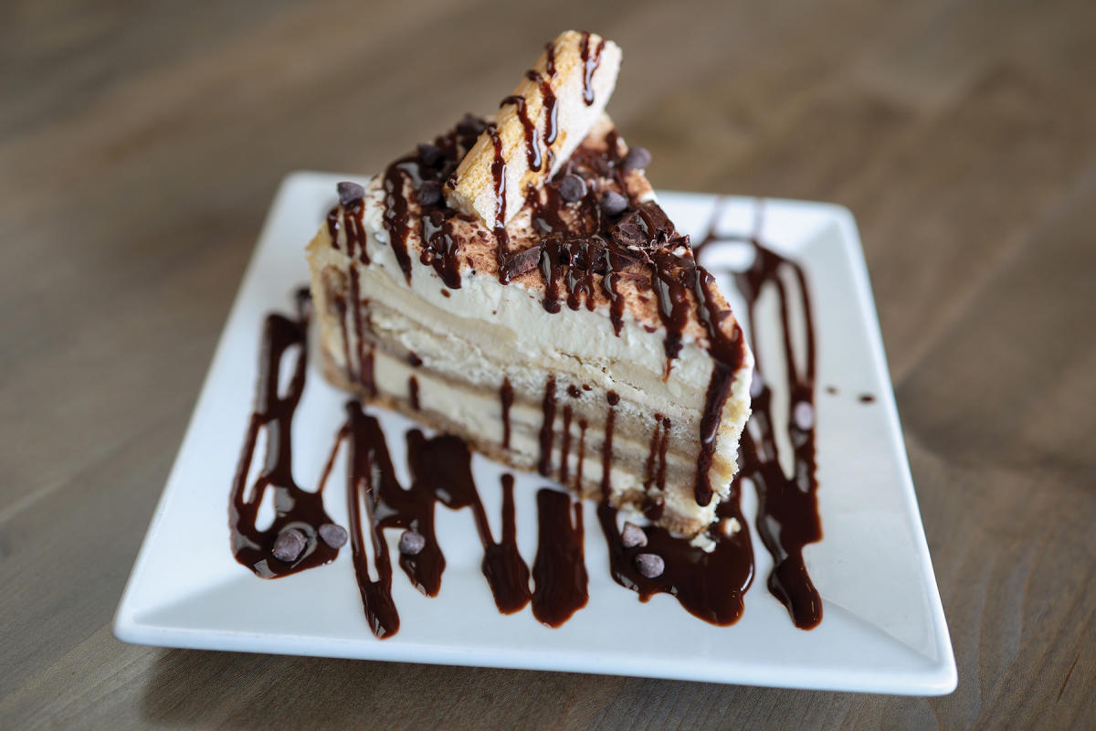 Sorellina’s Italian by Victoria’s tiramisu cheesecake