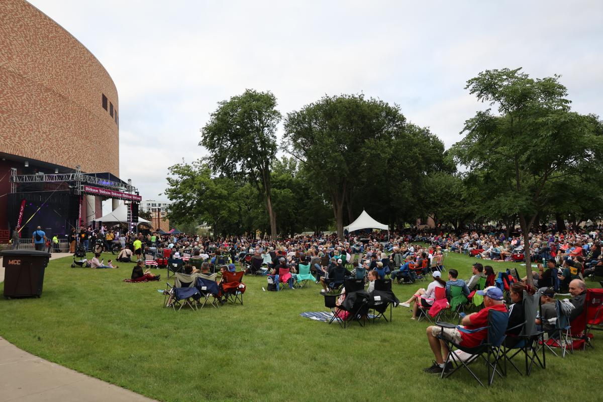 Down by the Riverside concert