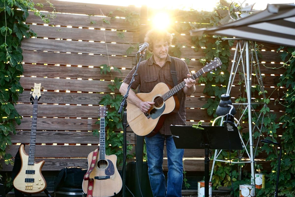 Live music at Forager Brewery