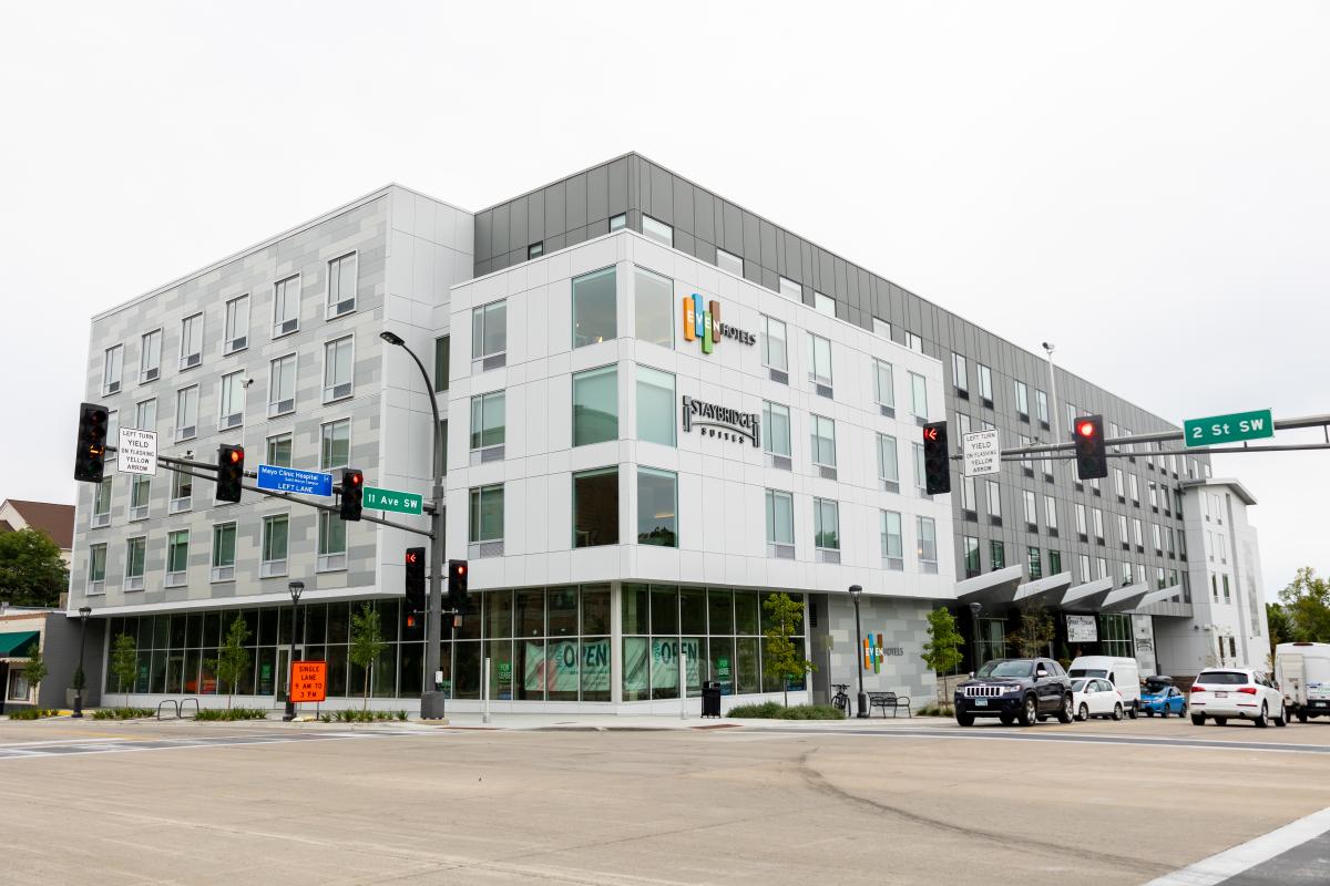 Staybridge and EVEN Hotels Exterior