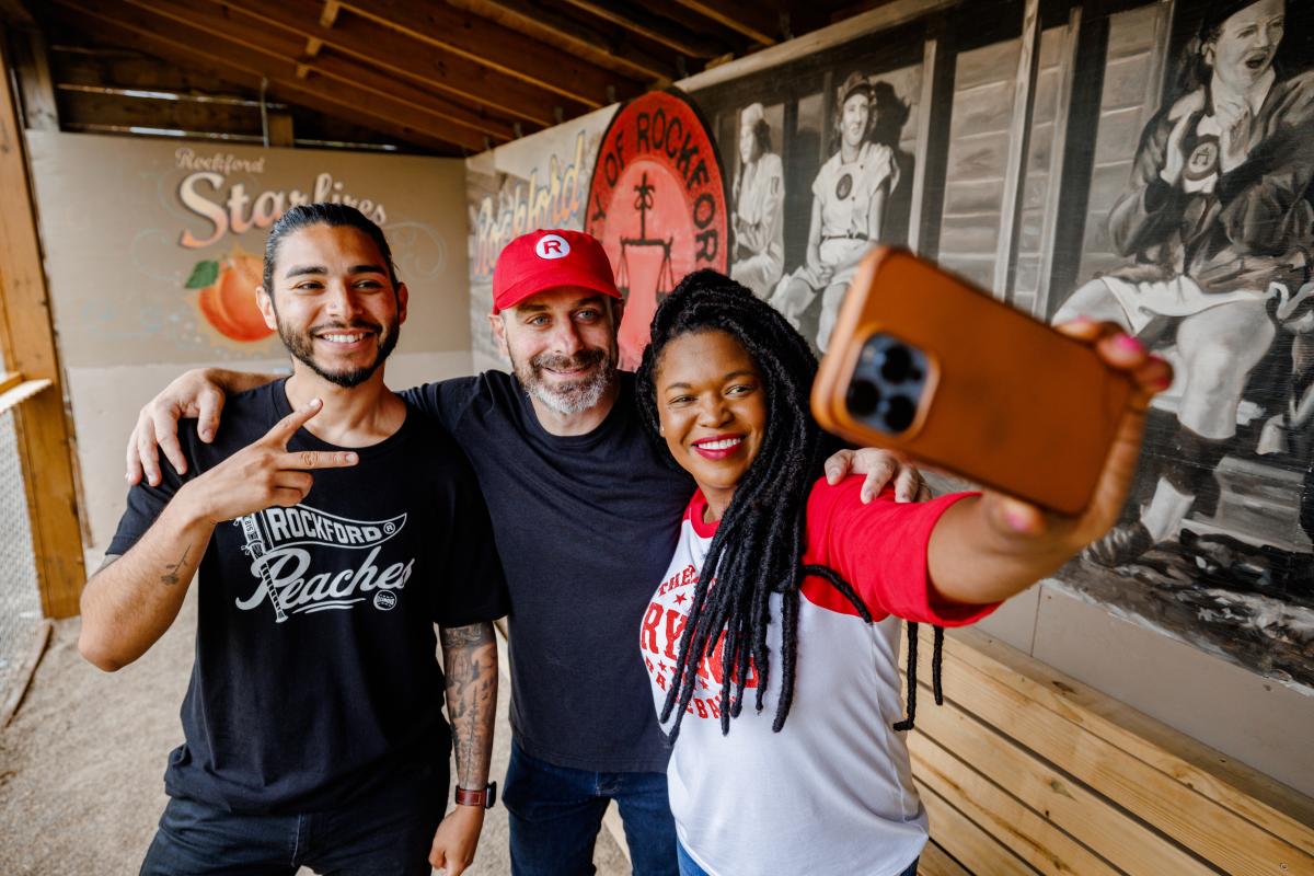 New Rockford Peaches Fan Trail Goes To Bat In Promoting The City's Past And  Present