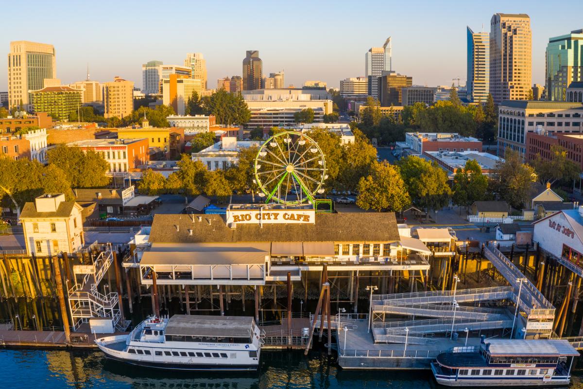 Old Sacramento Ferris Wheel