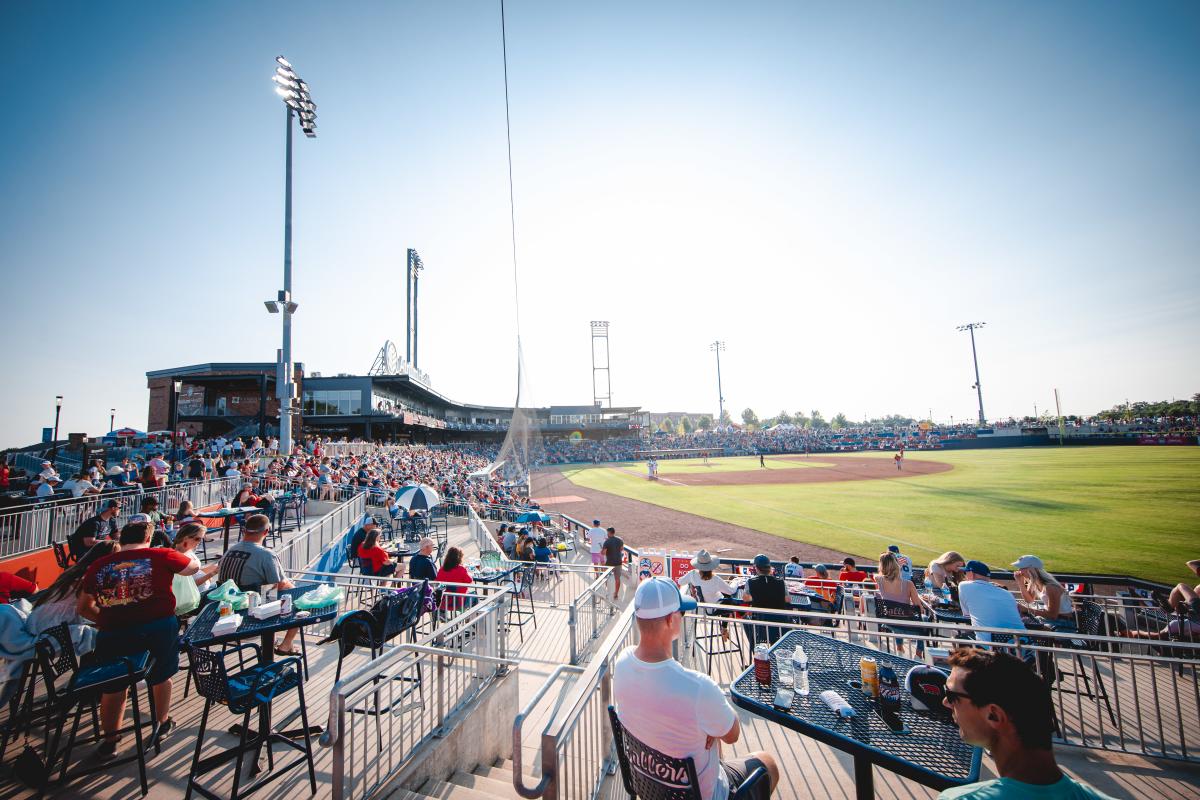 Crowd at Cannon Ballers Game