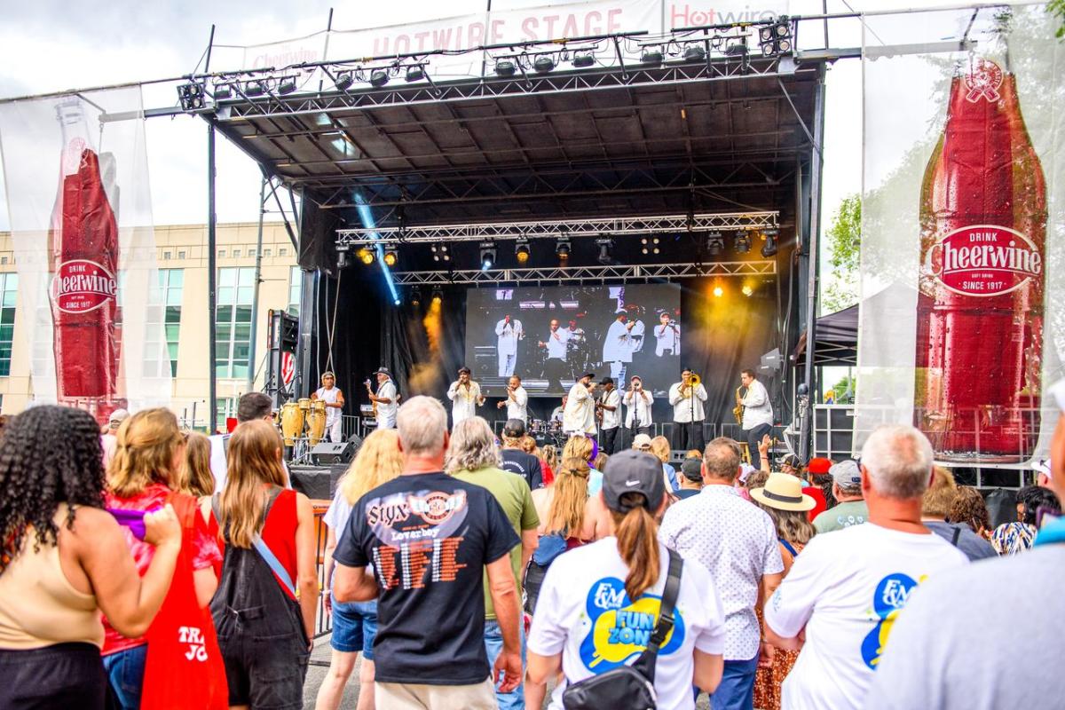 Cheerwine Festival Stage