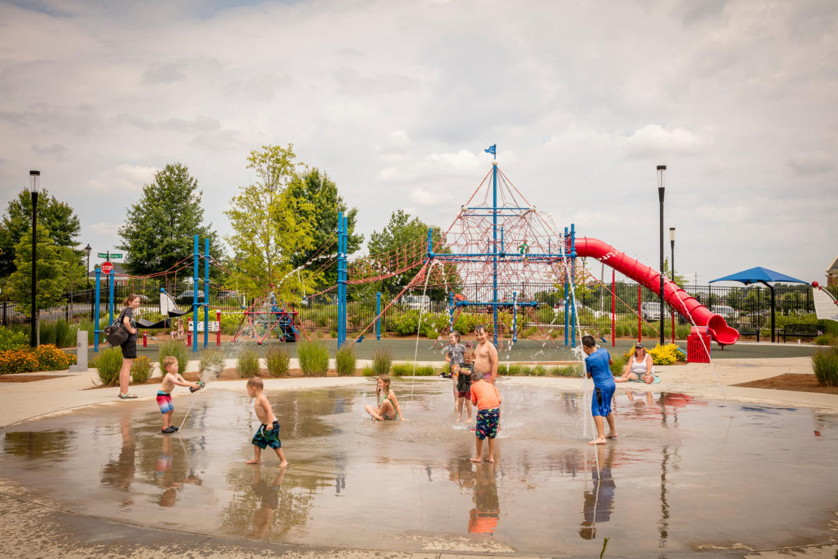 Cannon Ballers splash pad