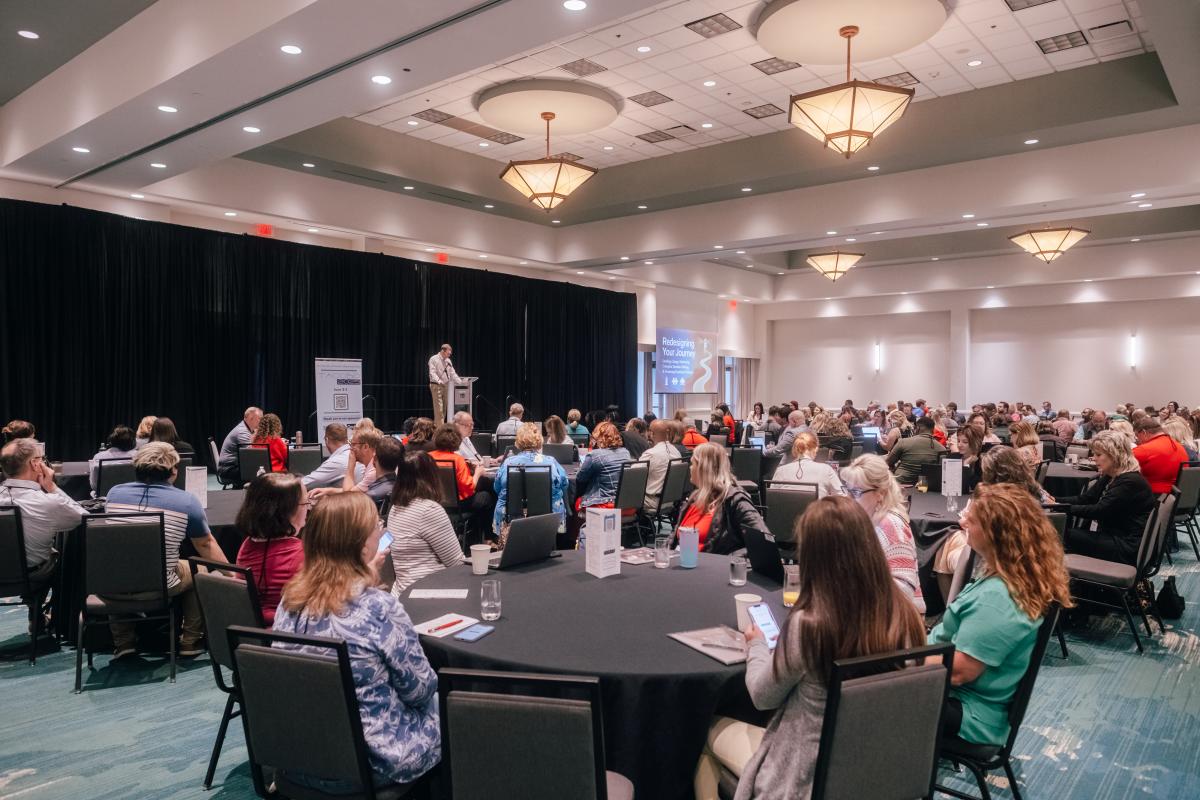 A view of a conference session at Embassy Suites San Marcos