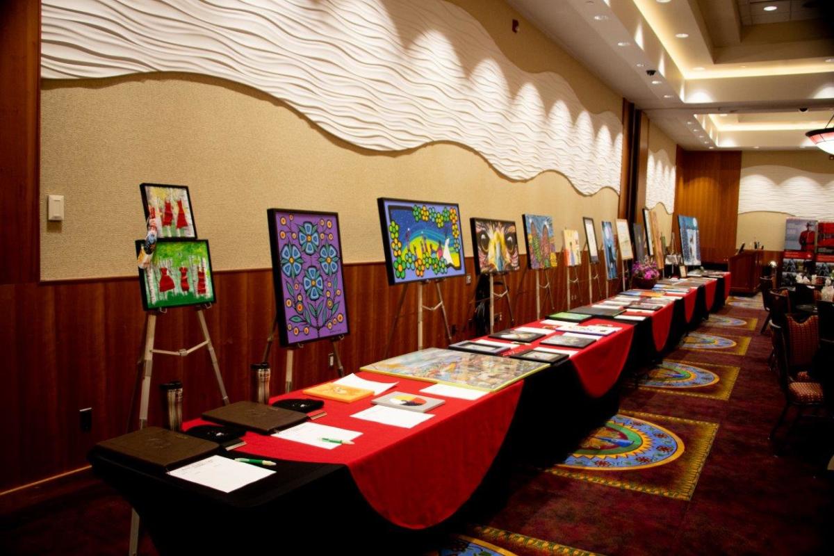 Metis cultural days art auction