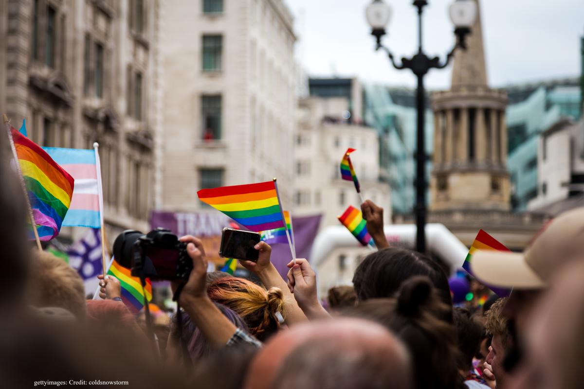 Waving the flag for Pride in London
