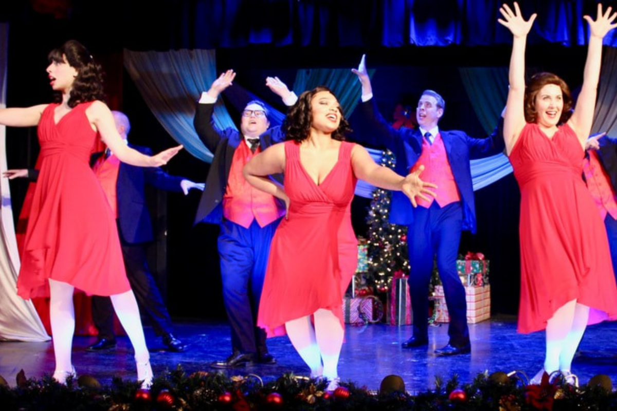 Performers at The Great American Melodrama Holiday