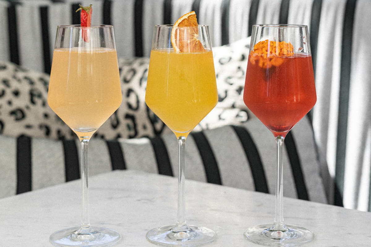 Mimosas from Granada Hotel & Bistro