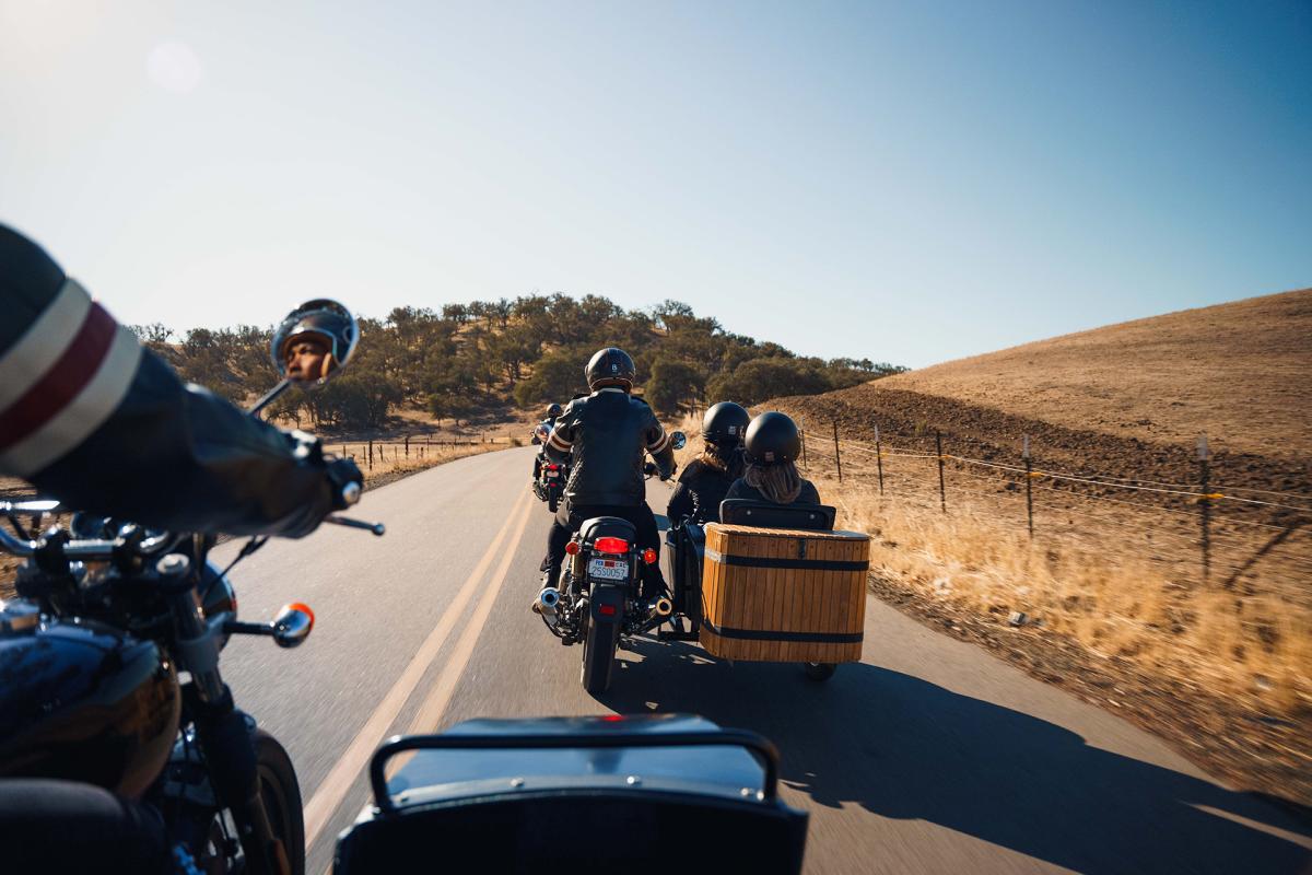 people doing sidecar motorcycle tours in Paso Robles