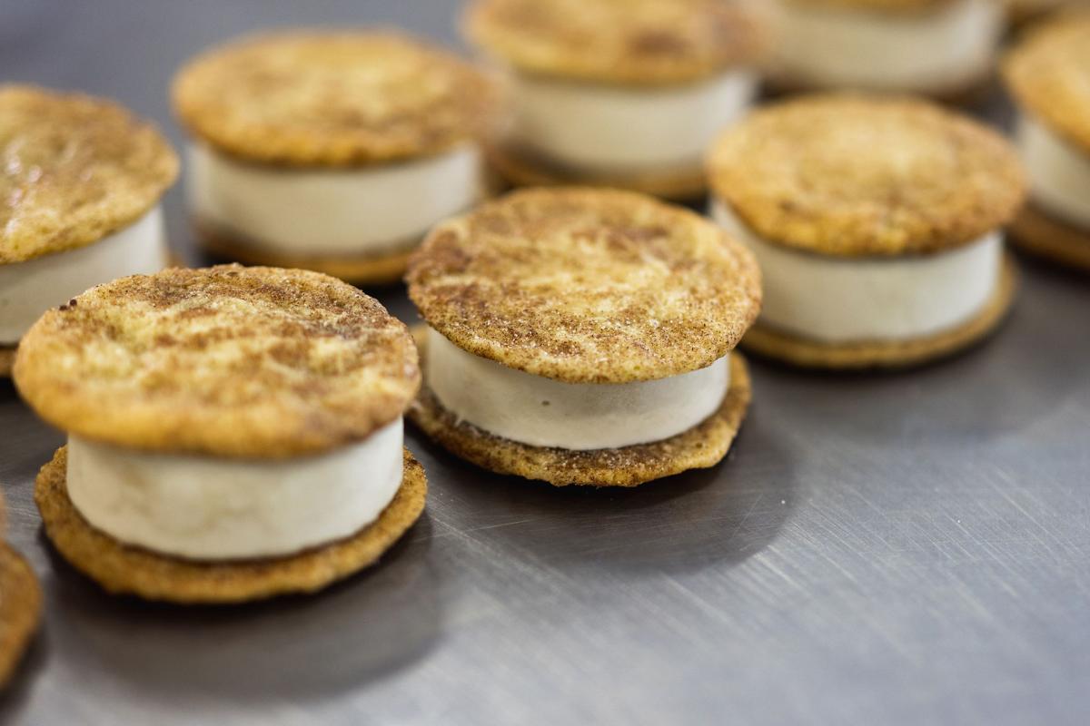 Ice Cream Cookie Sandwiches