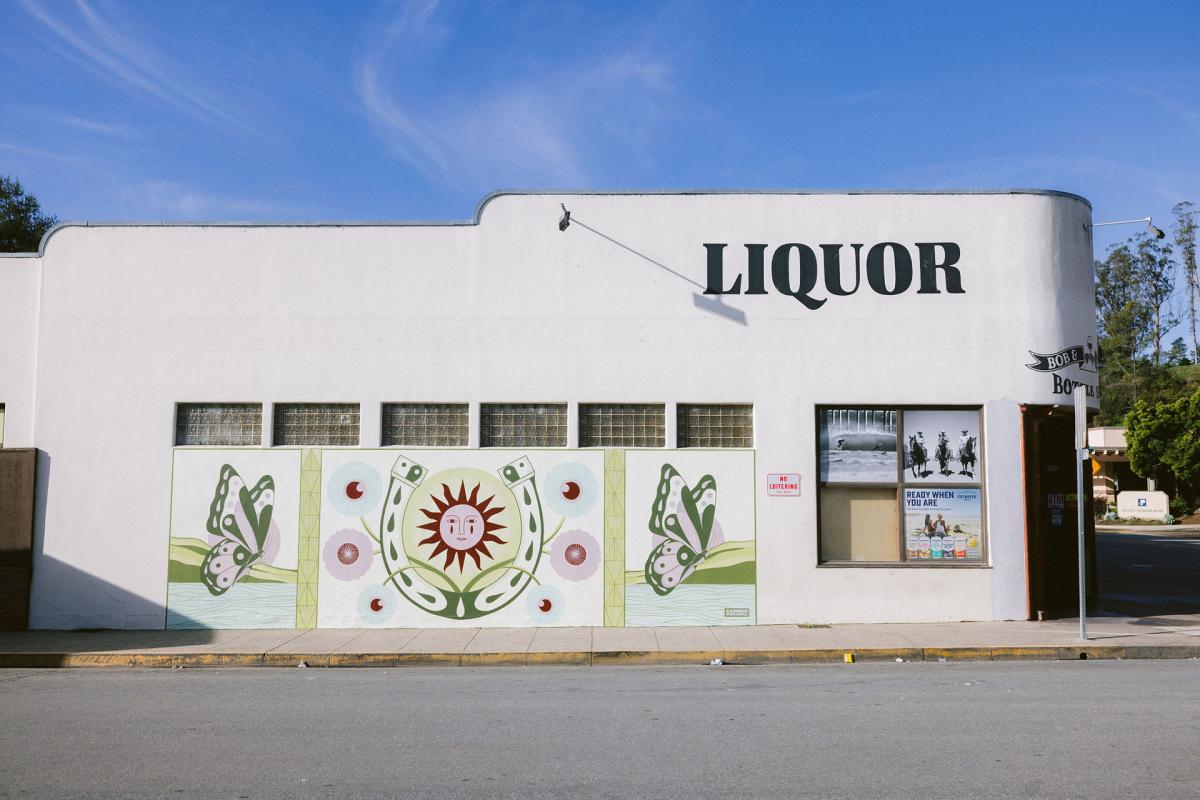 SLO CAL's Mural in Cambria