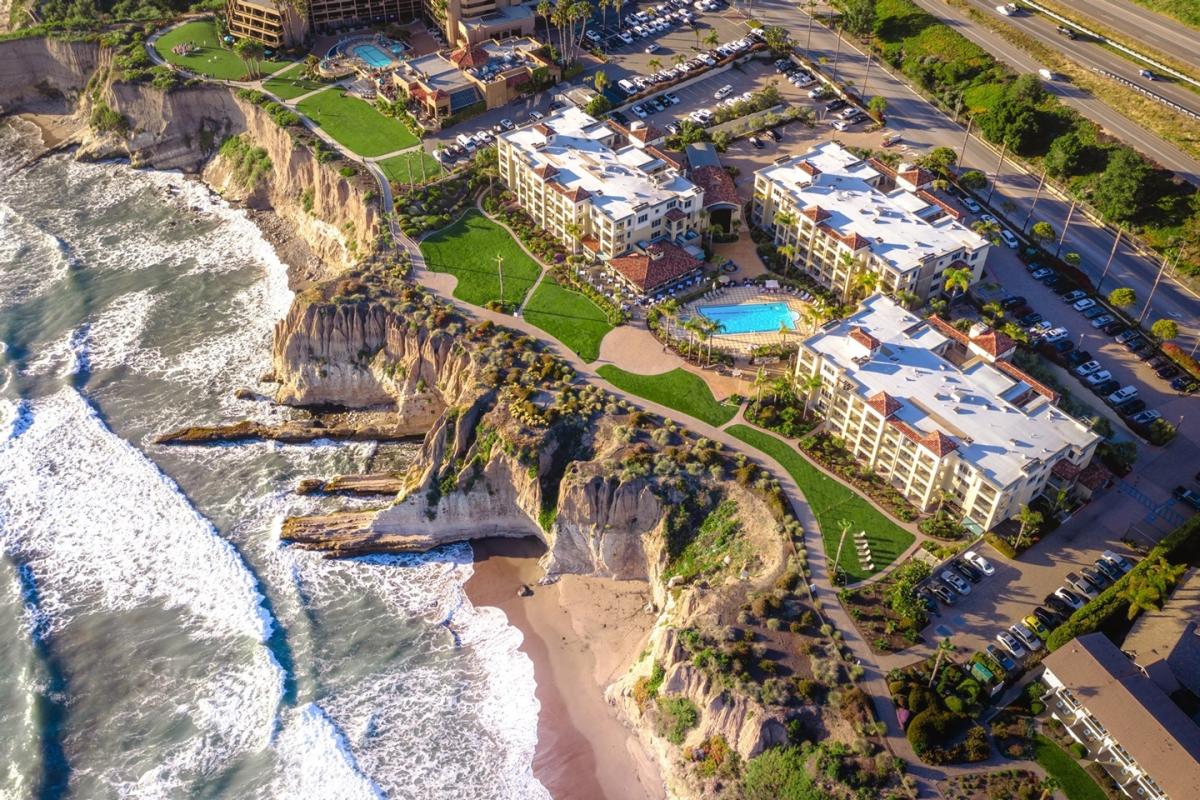 View of Dolphin Bay Resort from above