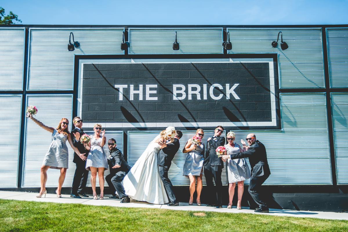 Wedding Group at The Brick