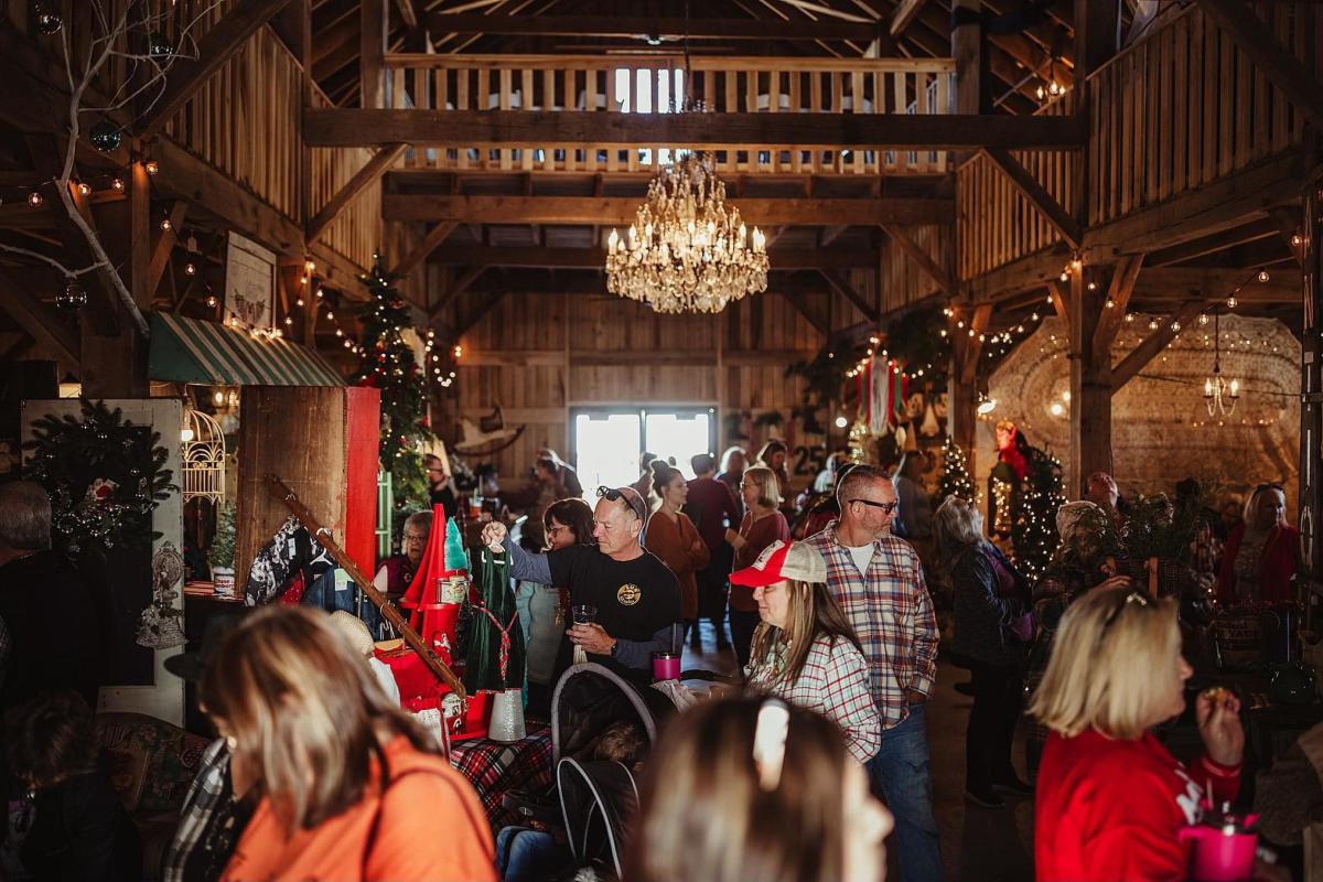 Christmas Barn Market Event