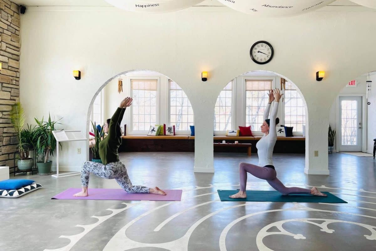 Yoga at the Wellness Spa
