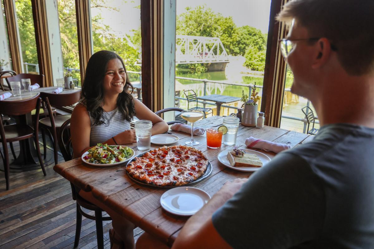 Ozark Mill Restaurant Couple