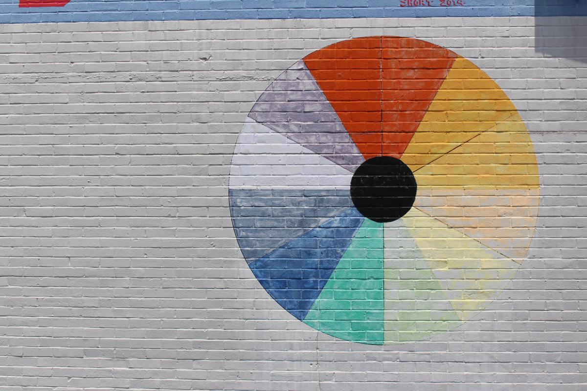 Color Wheel Mural