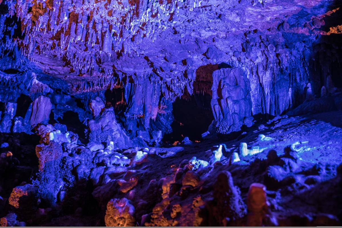 Crystal Cave in Springfield, Missouri