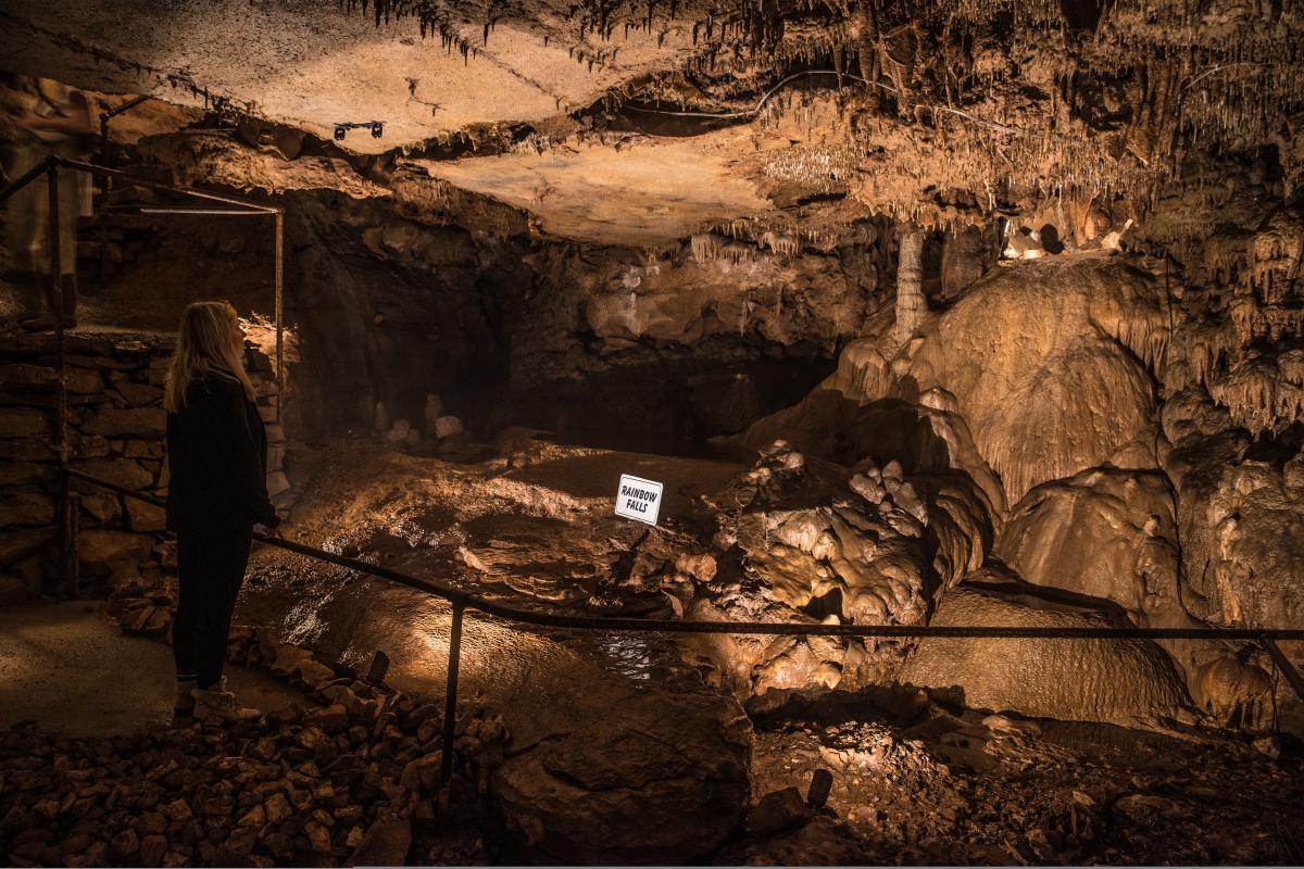 Crystal Cave in Springfield, Missouri