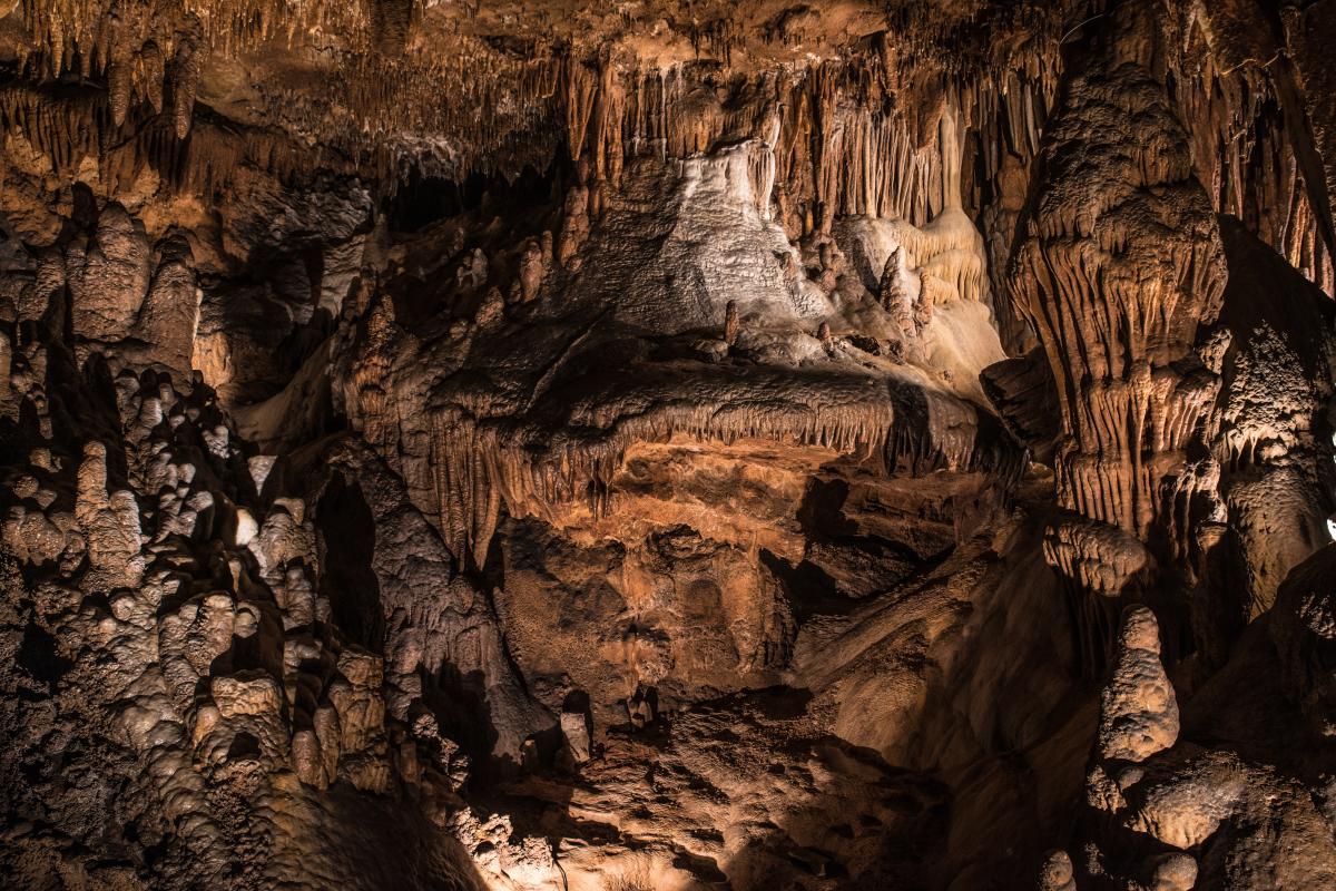 Crystal Cave in Springfield, Missouri