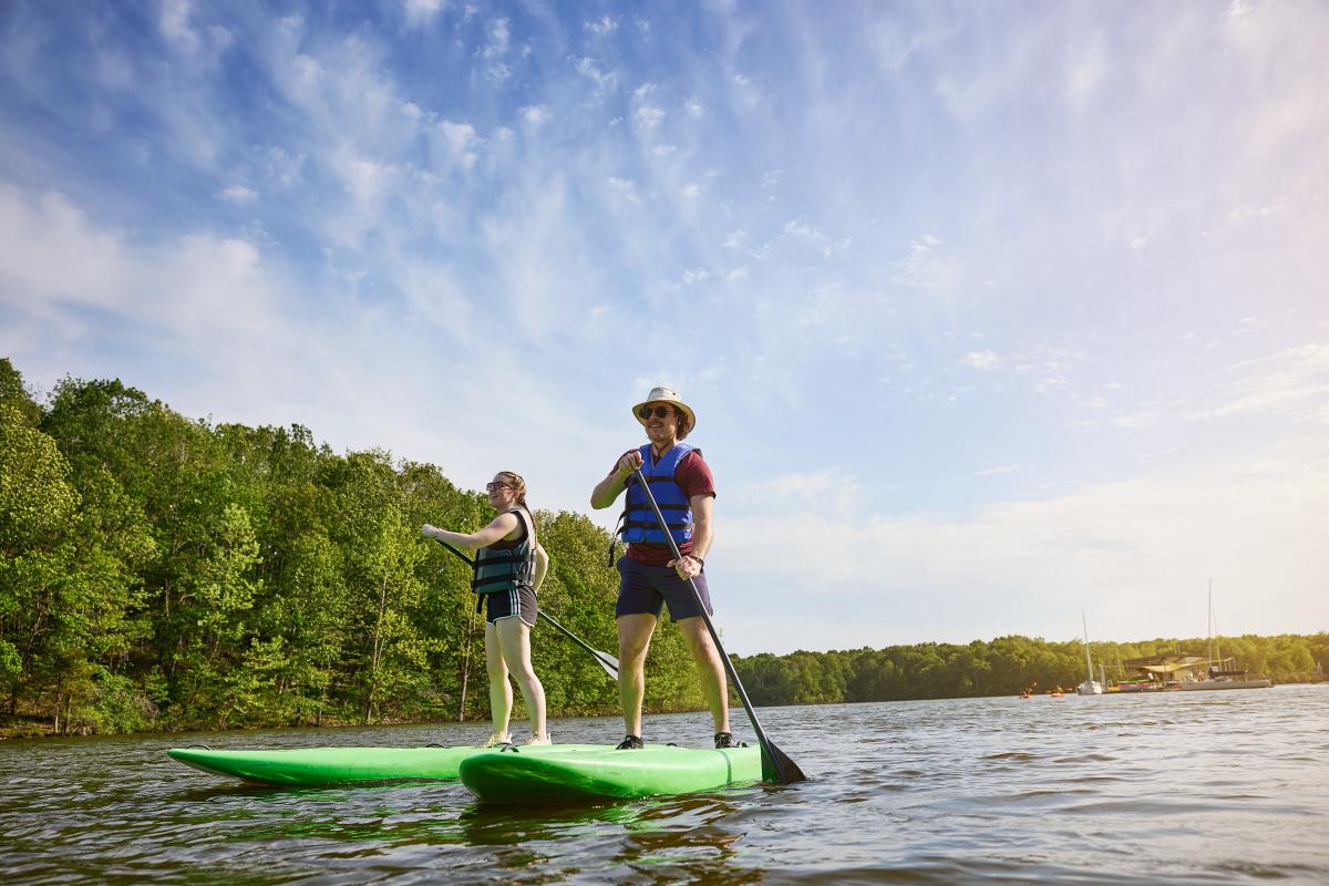 Fellows Lake Paddleboarding