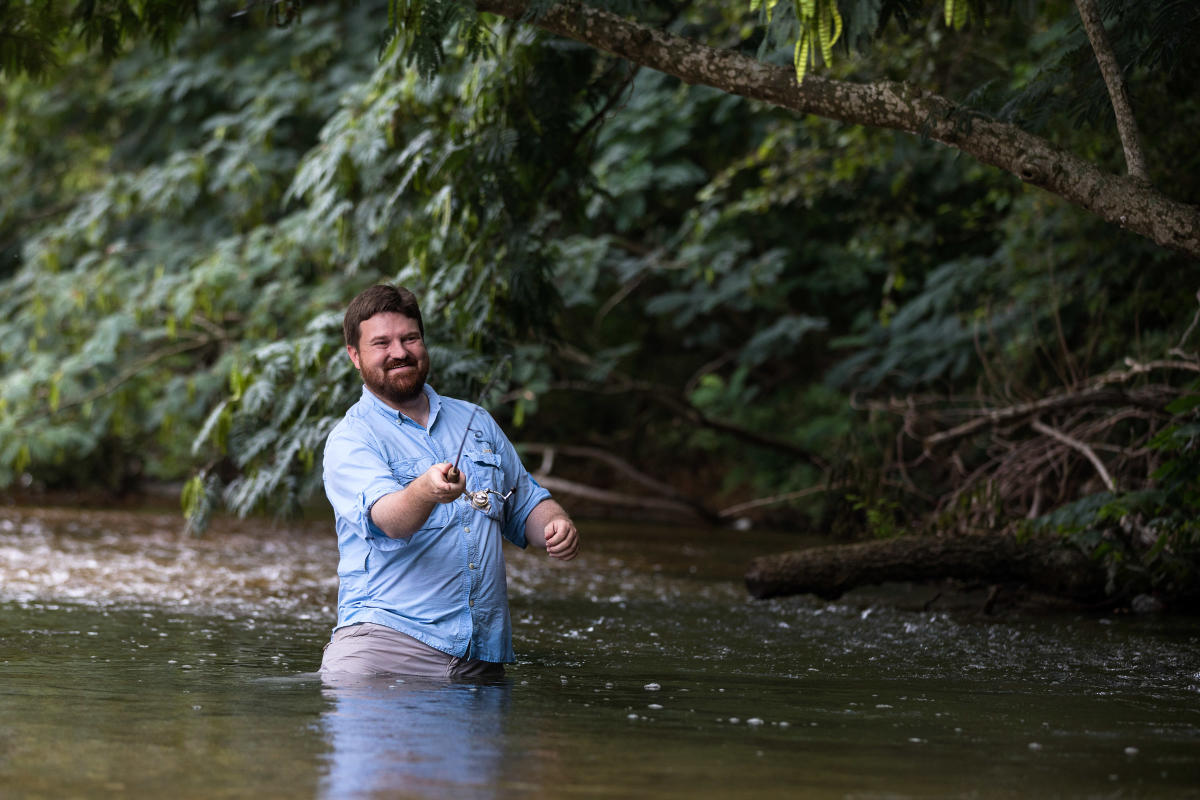 Fishing On The Finley River