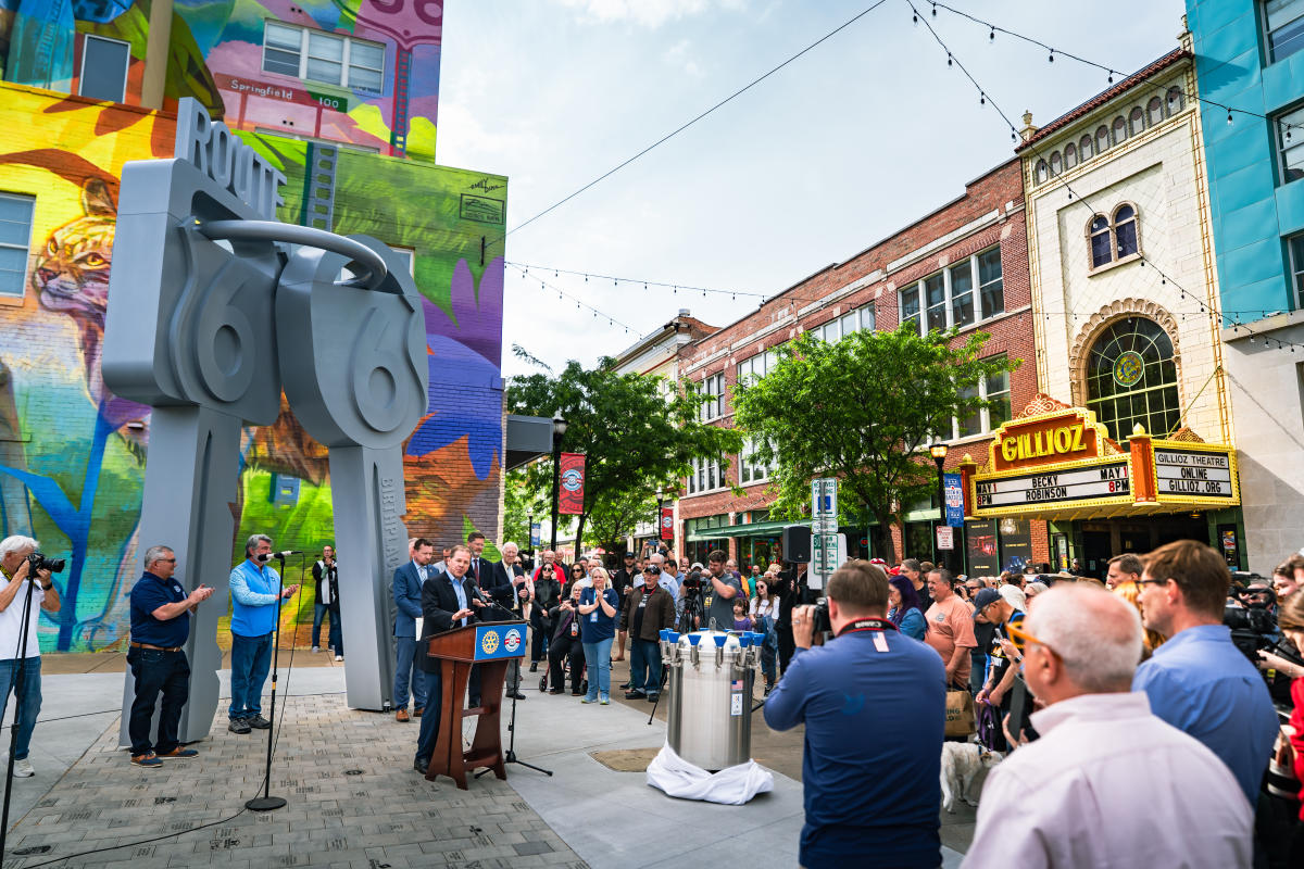 Birthplace Plaza Dedication
