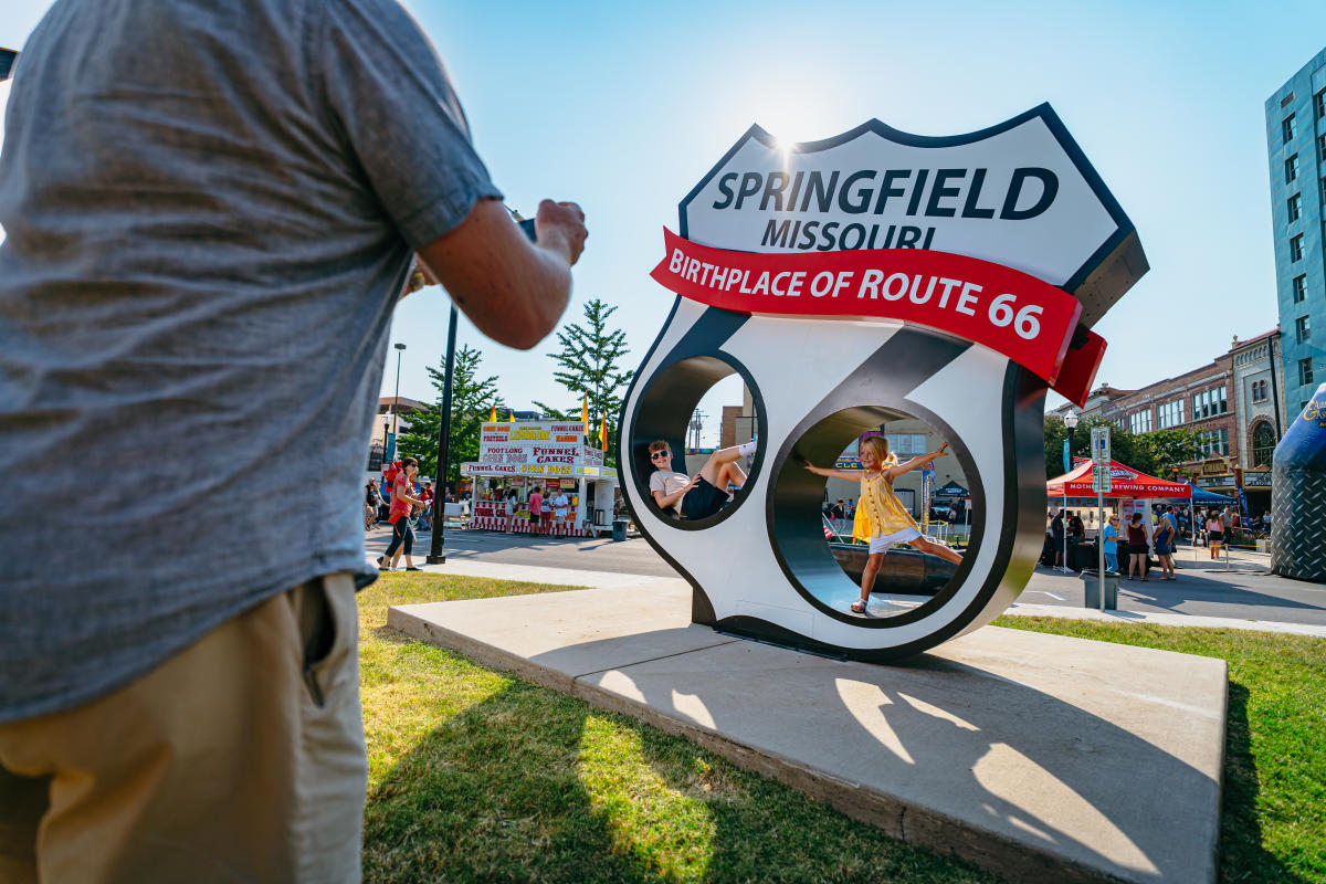 Birthplace of Route 66 Sculpture