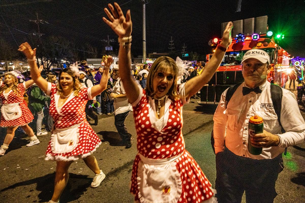 Mande Milkshakers at the Krewe of Eve Parade