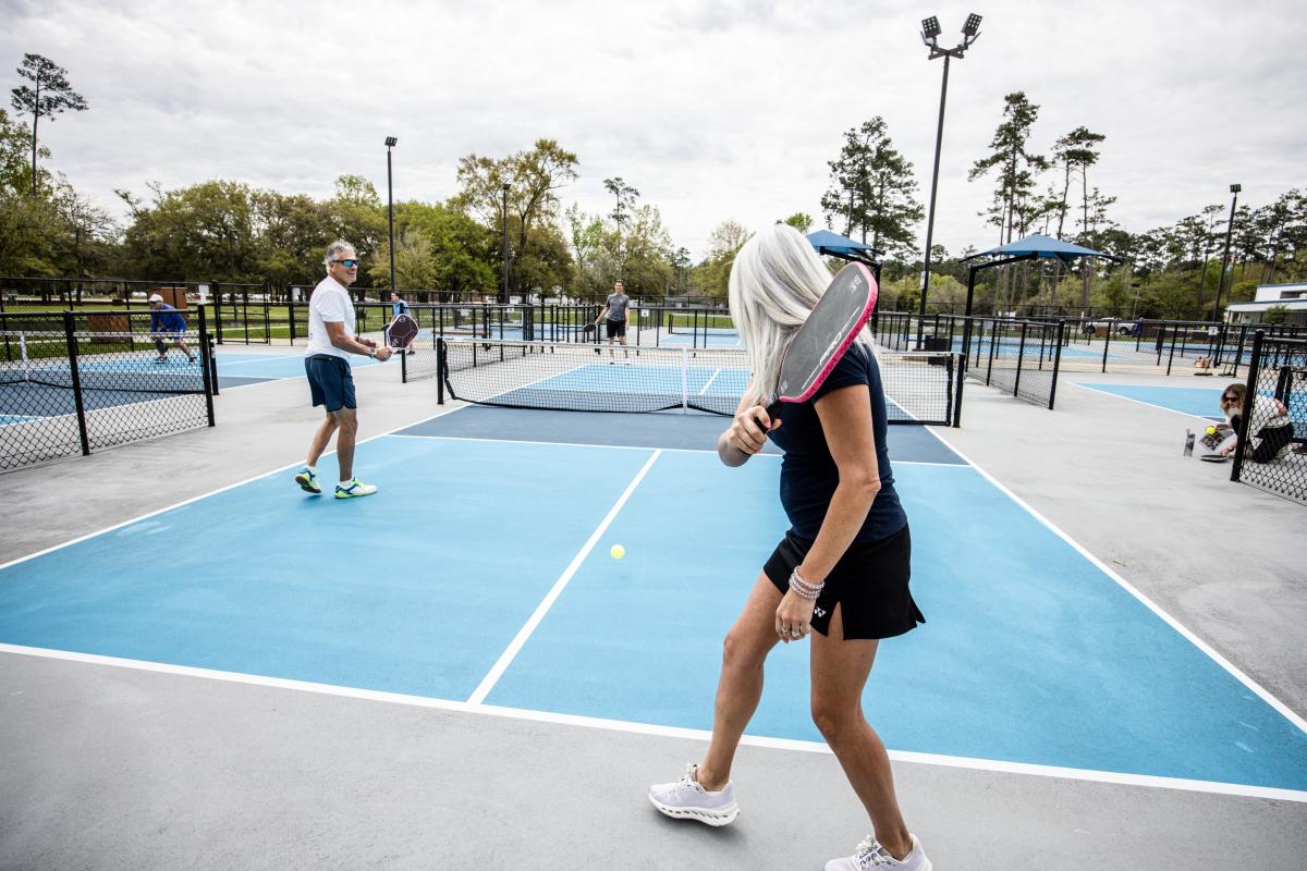 Pickleball at Pelican Park in Mandeville