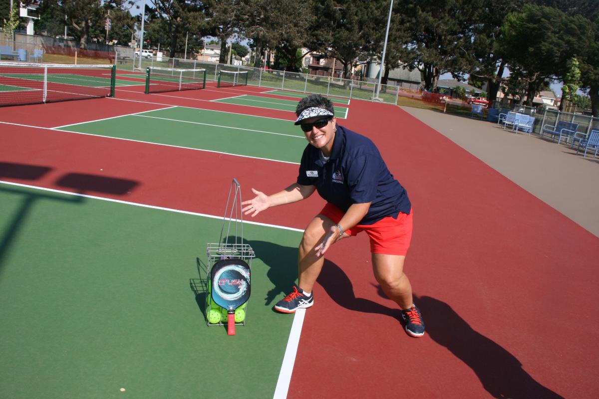 Pickleball in Huntington Beach