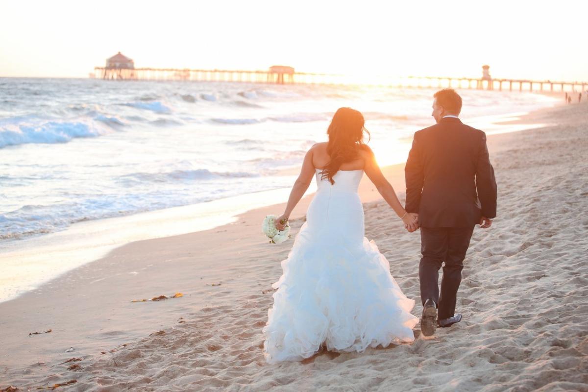 Huntington City Beach Wedding