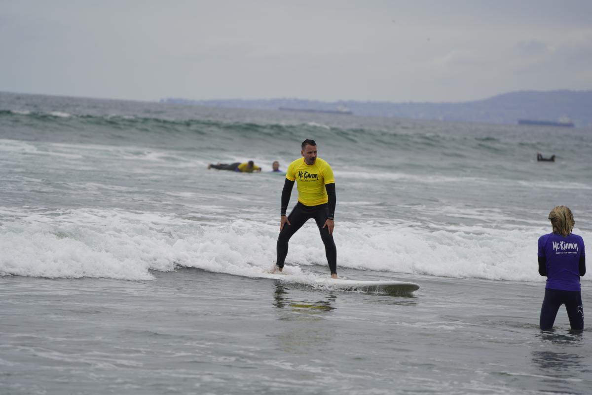 McKinnon Surf and Sup Lessons in Huntington Beach