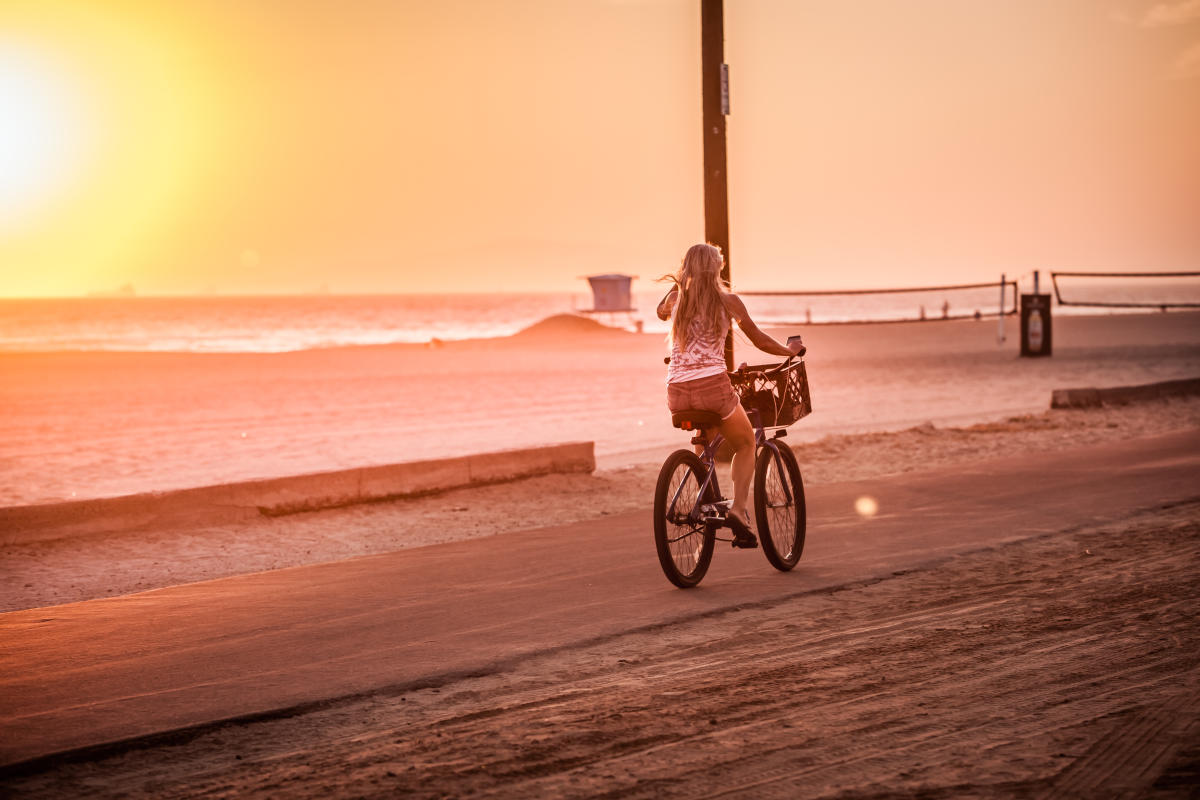 bike to beach