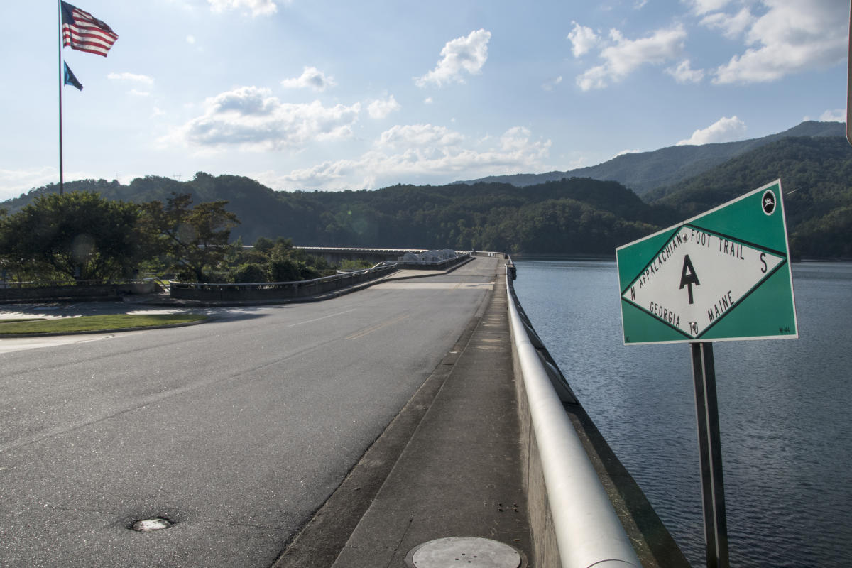 Appalachian Trail at Fontana Dam