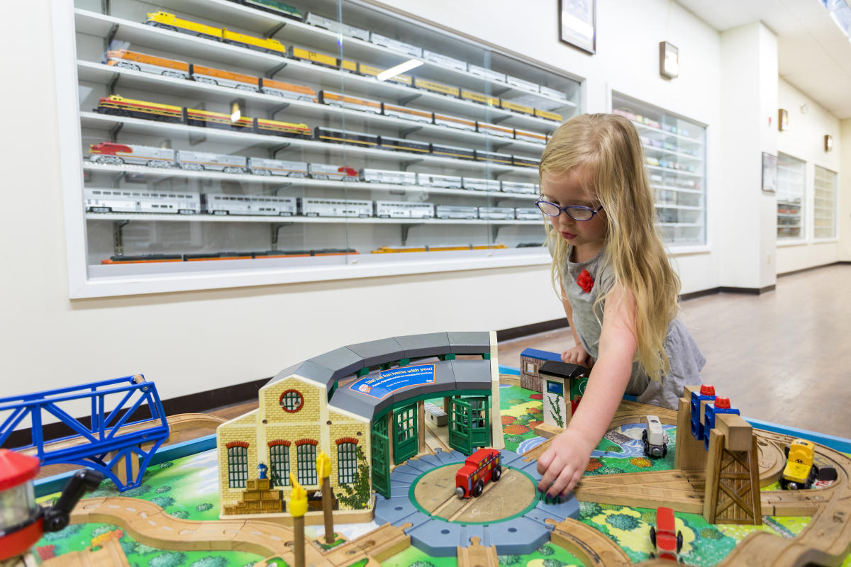 Train Museum + Kid