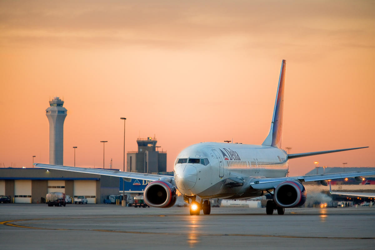 SLC Airport Plane