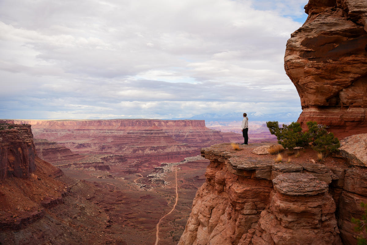 Shafer Trail Overlook Canyonlands